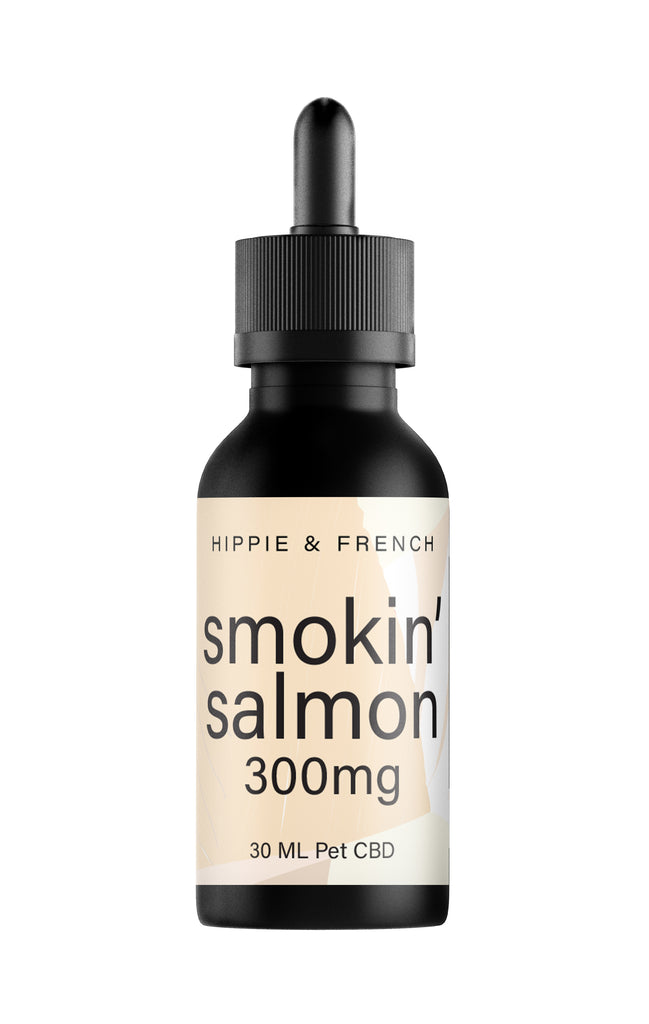 Hippie & French Smokin' Salmon 300mg Pet CBD