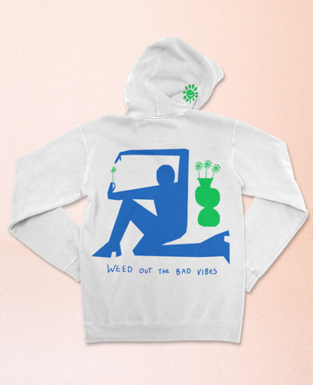 Weed Out The Bad Vibes Hoodie