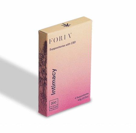 Foria Intimacy CBD Suppositories