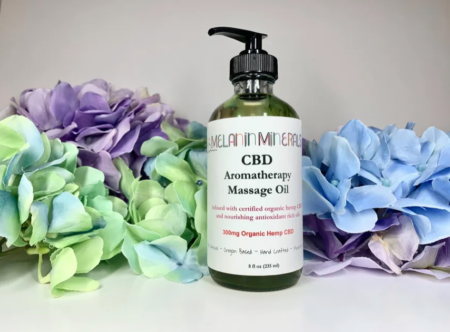 Aromatherapy Massage Oil with CBD