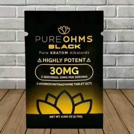 Pure Ohms Black 7-OH Tablet - 30mg