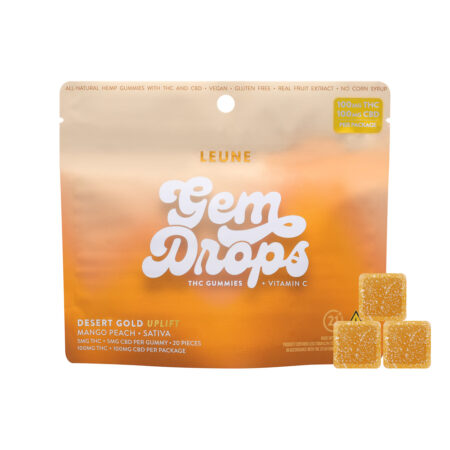 Leune Desert Gold Gem Drops Sativa Gummies