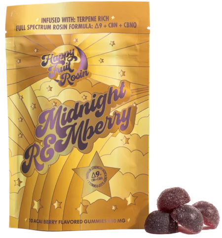 Happy Fruit Midnight REMberry Gummies 450mg (I)