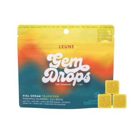 Leune Piña Dream Gem Drop Gummies