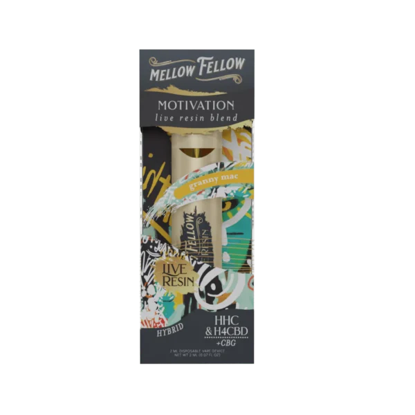 Mellow Yellow Live Resin 2ml Disposable Vape - Granny Mac (H)